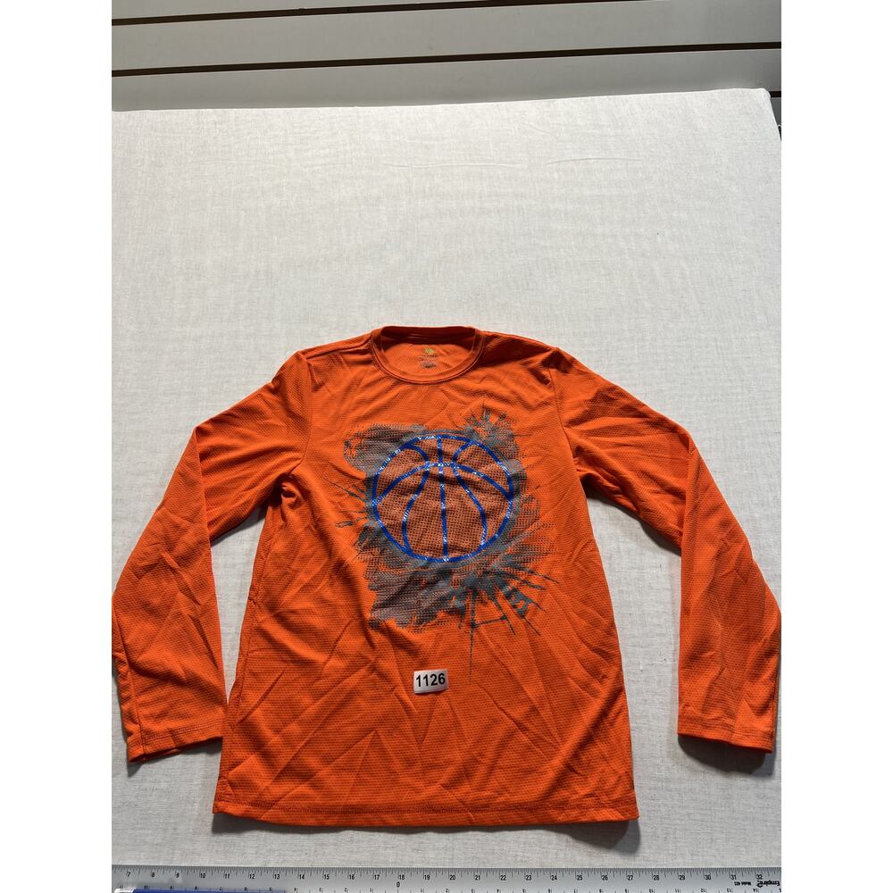 Tek Gear‎ Unisex Shirt Sz XL Orange Pre-owned Excellent